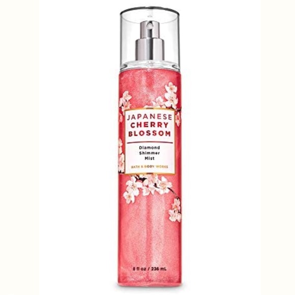 Bath & Body Works Other - NWT Bath & Body Works Japanese Cherry Blossom Diamond Shimmer Mist 8oz